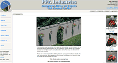 Desktop Screenshot of pfaindustries.com